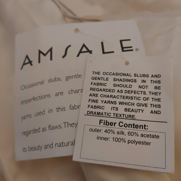 NWT Amsale Wedding Gown size us 10 - Picture 15 of 15